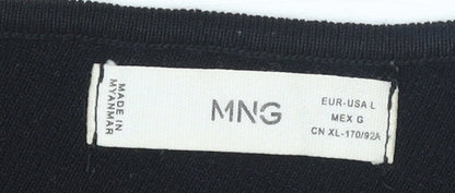 Womens UK Size L MNG Black Camisole Tank