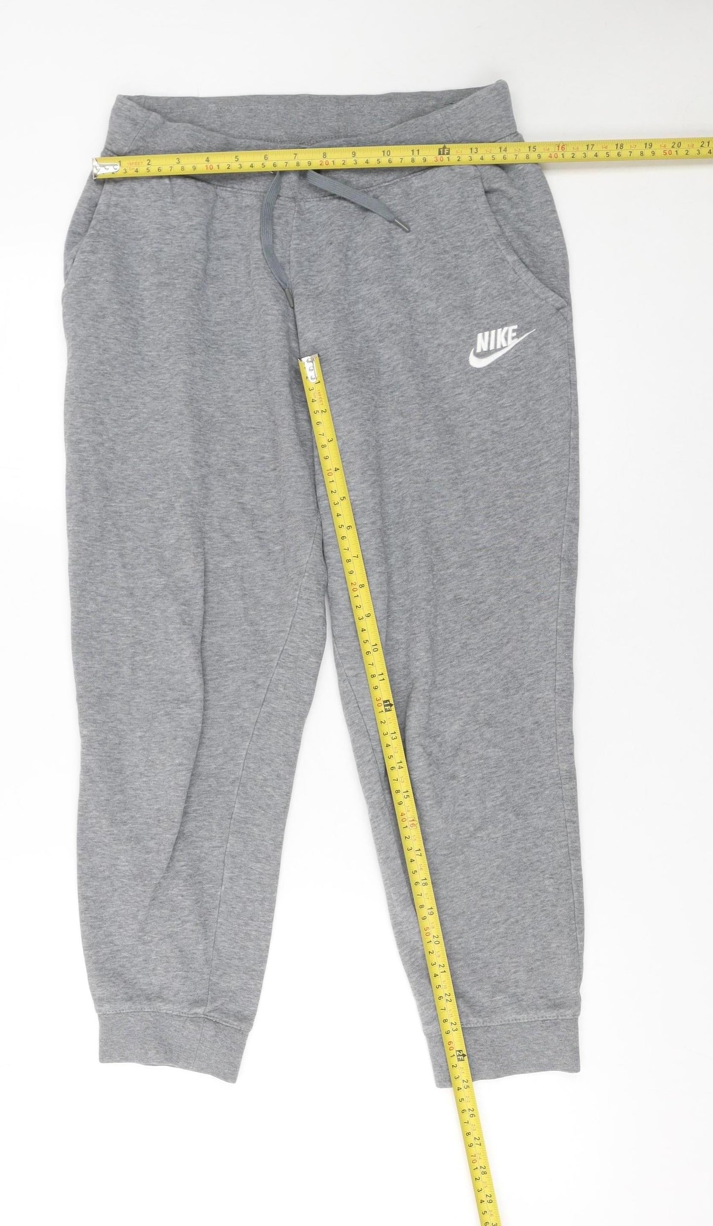 Boys UK Size XL Nike Regular Fit Jogger Grey Trousers