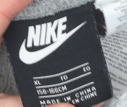 Boys UK Size XL Nike Regular Fit Jogger Grey Trousers