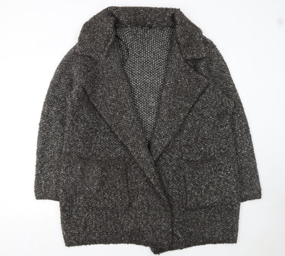 Womens UK Size 18 Roman Grey Cardigan Jumper