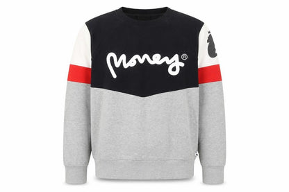 Mens UK Size M Money Multicoloured Pullover Sweatshirt