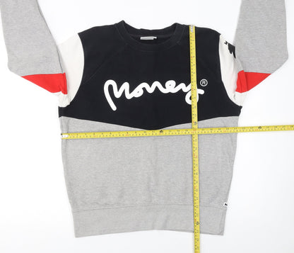 Mens UK Size M Money Multicoloured Pullover Sweatshirt