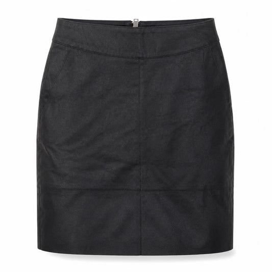 Womens UK Size 6 Only Straight & Pencil Faux Leather Skirt