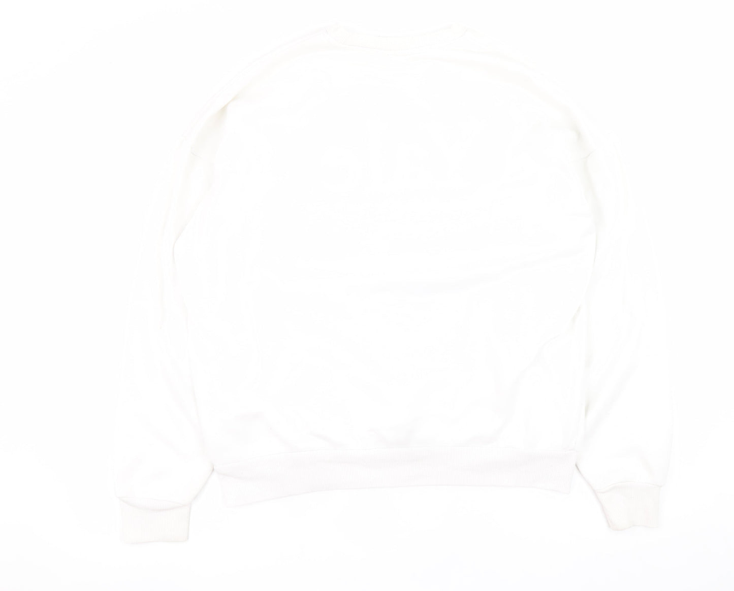 Womens UK Size XS Yale University White Pullover Sweatshirt