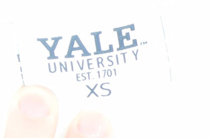 Womens UK Size XS Yale University White Pullover Sweatshirt