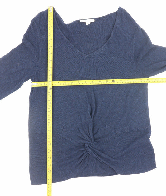 Womens UK Size 8 White Stuff Blue Pullover Jumper