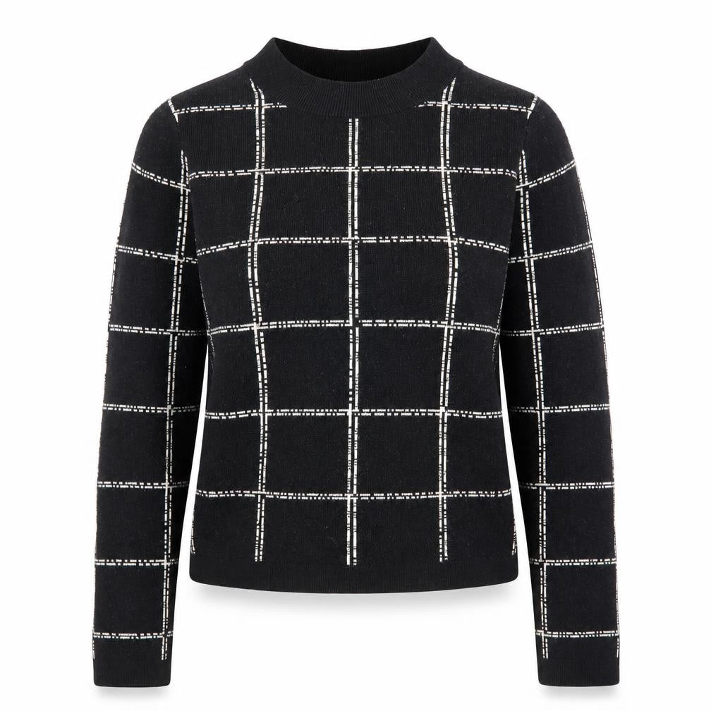 Womens UK Size S H&M Black Pullover Jumper