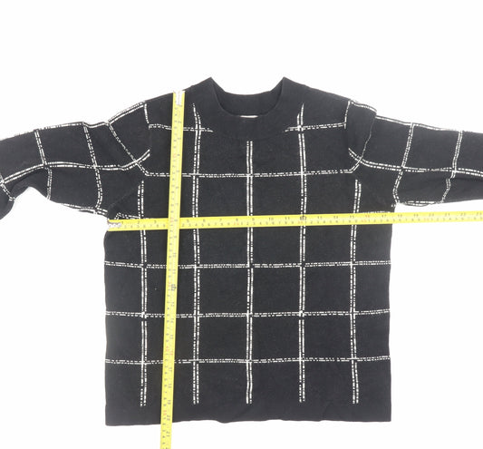 Womens UK Size S H&M Black Pullover Jumper