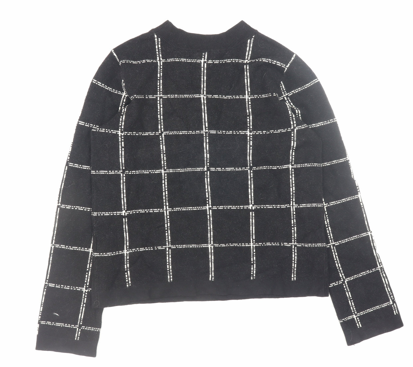 Womens UK Size S H&M Black Pullover Jumper