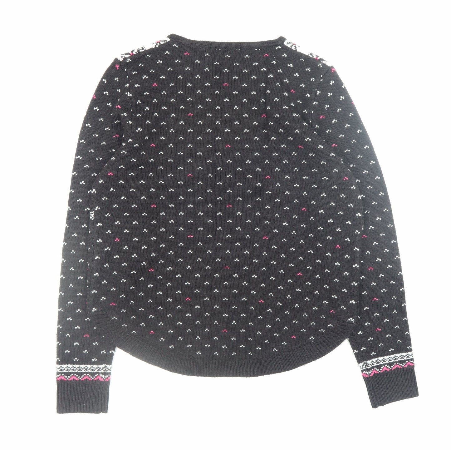 Womens UK Size M Marks and Spencer Black Pullover Jumper
