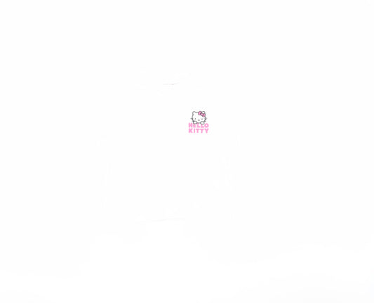 Girls UK Size S Hello Kitty White Basic T-Shirt