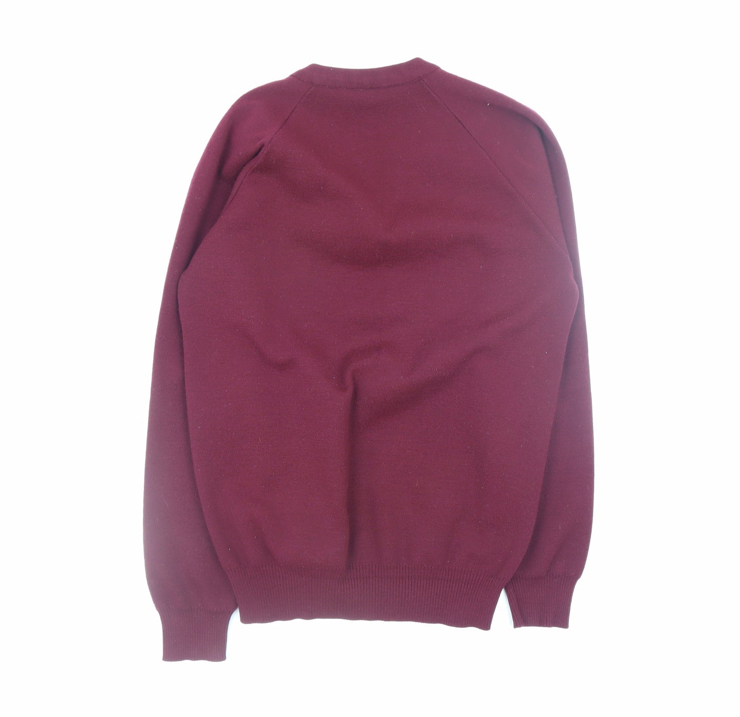 Mens UK Size M Hunter Red Pullover Jumper