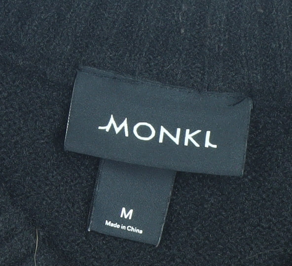 Womens UK Size M Monki Black Pullover Jumper