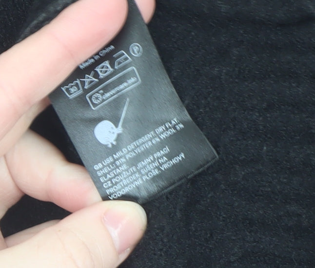 Womens UK Size M Monki Black Pullover Jumper