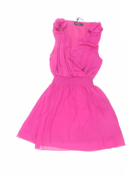 Womens UK Size 8 Rise Fit & Flare Dress