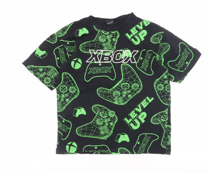 Boys UK Size 146 Xbox Black Basic T-Shirt