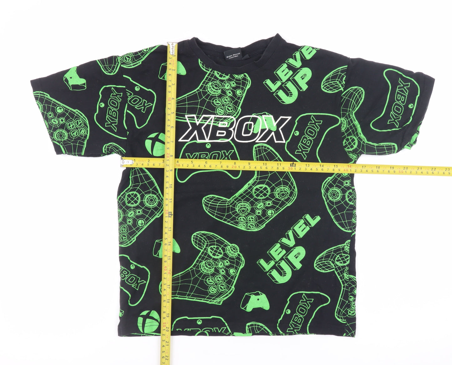 Boys UK Size 146 Xbox Black Basic T-Shirt