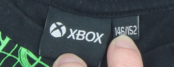 Boys UK Size 146 Xbox Black Basic T-Shirt