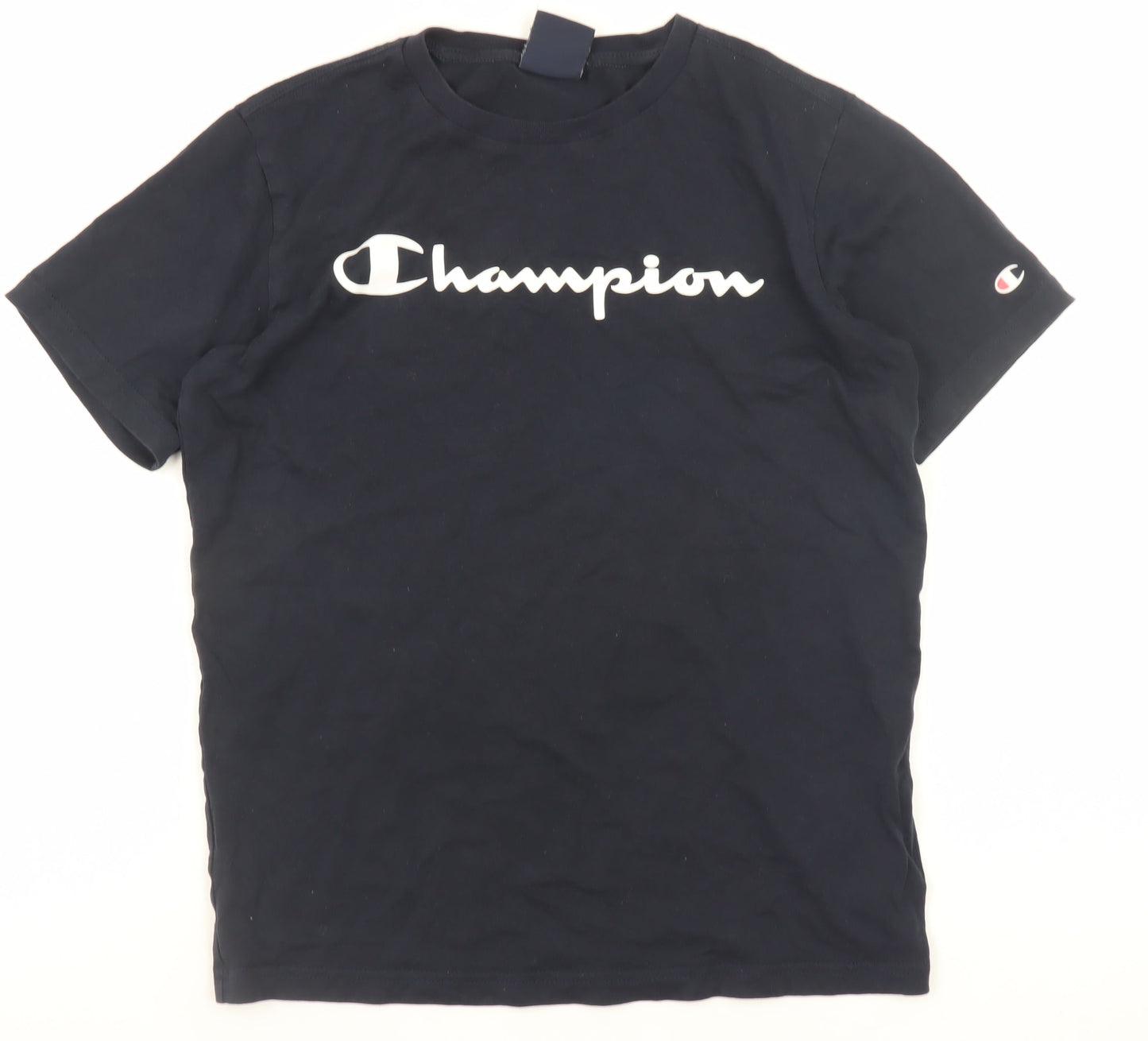 Teens UK Size L Champion Black  T-Shirt