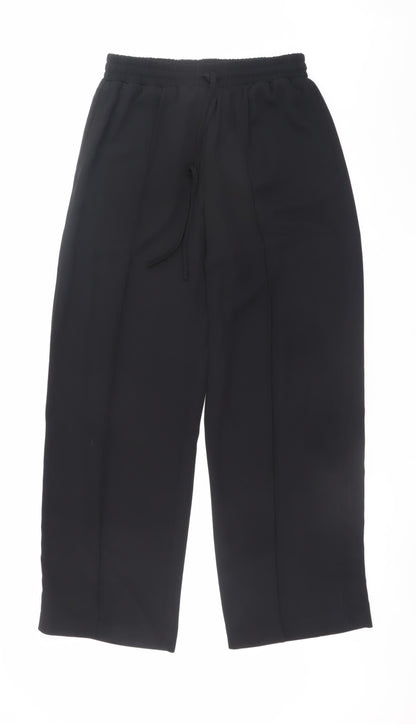 Primark Women’s Black Relaxed Fit Drawstring Trousers Size S