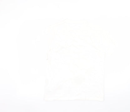 Mens UK Size XS Tommy Jeans White  T-Shirt