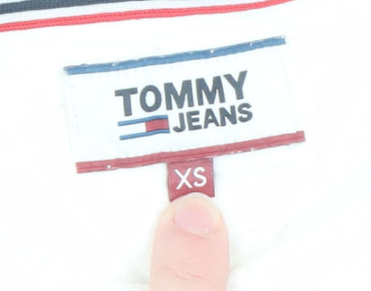 Mens UK Size XS Tommy Jeans White  T-Shirt