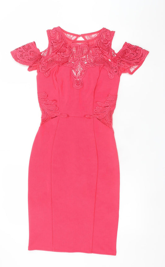 Womens UK Size 8 Lipsy Bodycon Dress