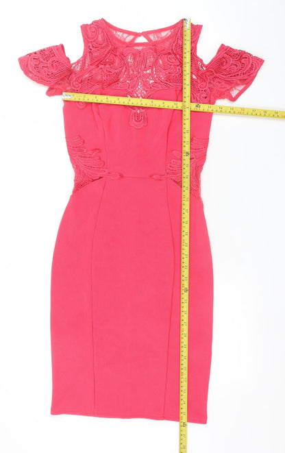 Womens UK Size 8 Lipsy Bodycon Dress