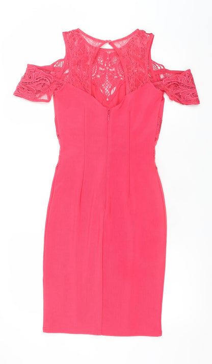 Womens UK Size 8 Lipsy Bodycon Dress
