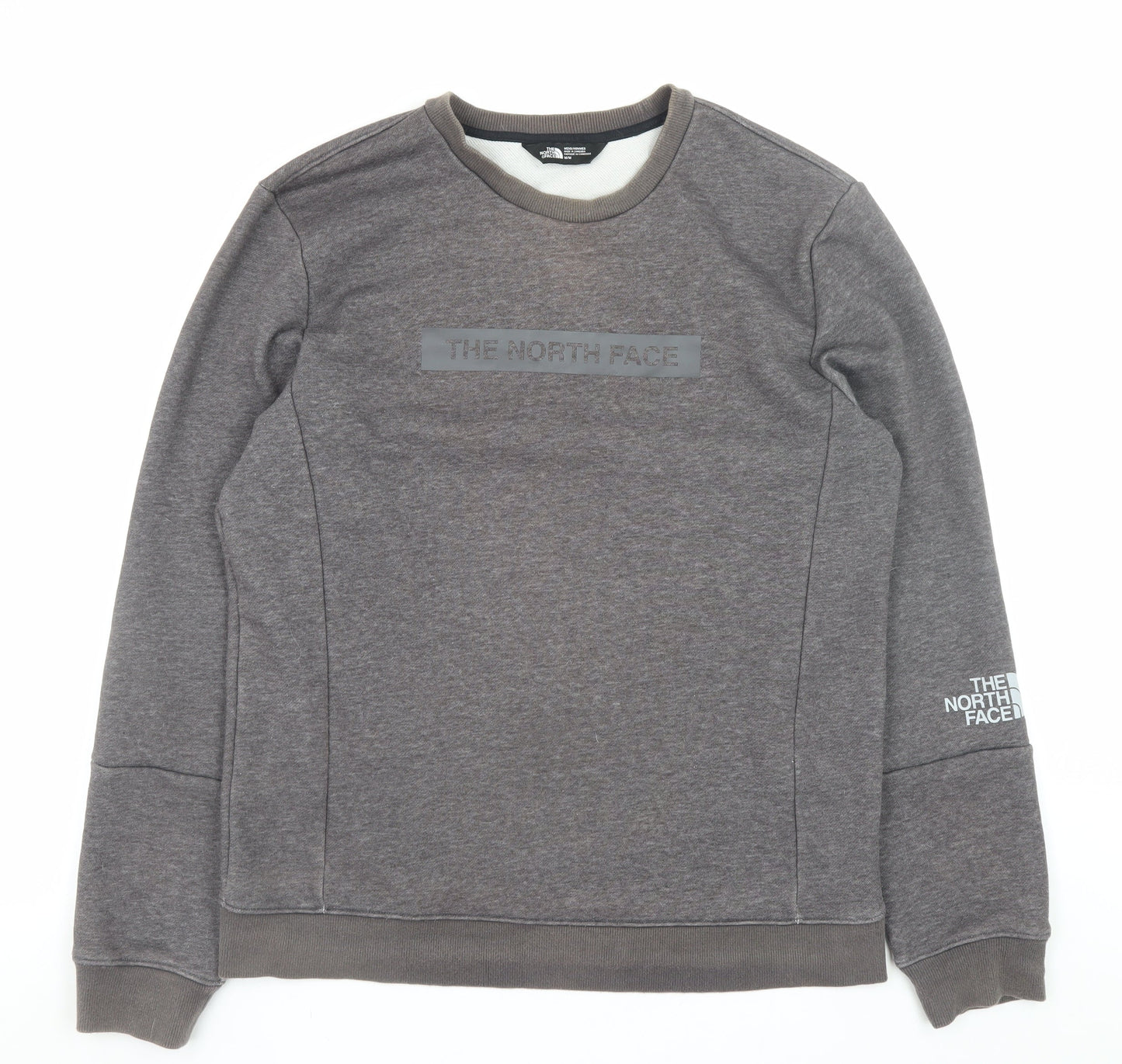 Mens UK Size M The North Face Grey Pullover Sweatshirt