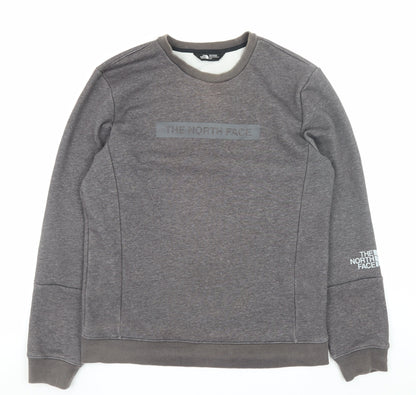 Mens UK Size M The North Face Grey Pullover Sweatshirt