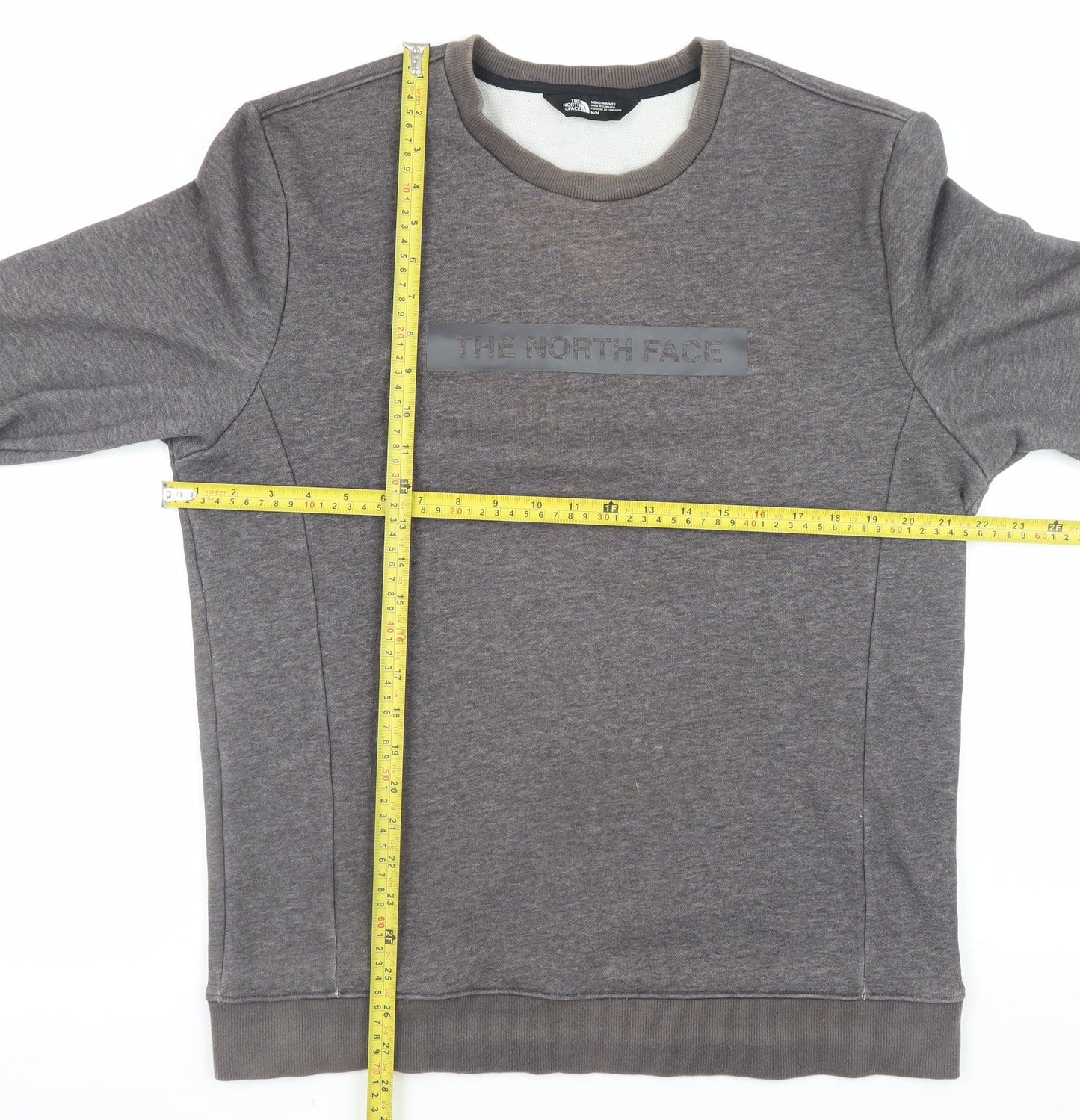 Mens UK Size M The North Face Grey Pullover Sweatshirt