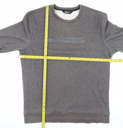 Mens UK Size M The North Face Grey Pullover Sweatshirt