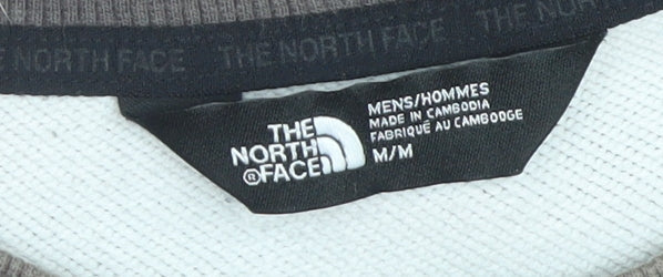 Mens UK Size M The North Face Grey Pullover Sweatshirt