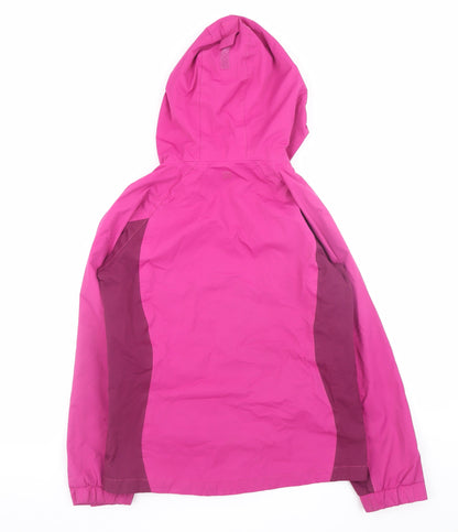 Teens UK Size 11-12 YRS Mountain Warehouse Pink Rain Coat