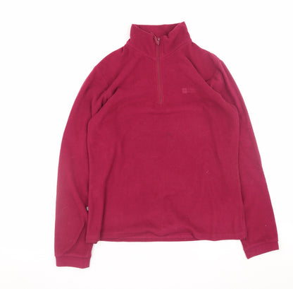Womens UK Size 12 Mountain Warehouse Red Pullover Sweatshirt