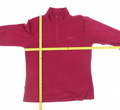 Womens UK Size 12 Mountain Warehouse Red Pullover Sweatshirt