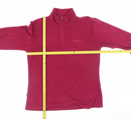 Womens UK Size 12 Mountain Warehouse Red Pullover Sweatshirt