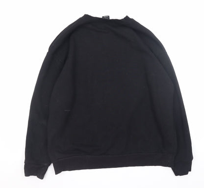 Womens UK Size L Disney at George Black Pullover Sweatshirt