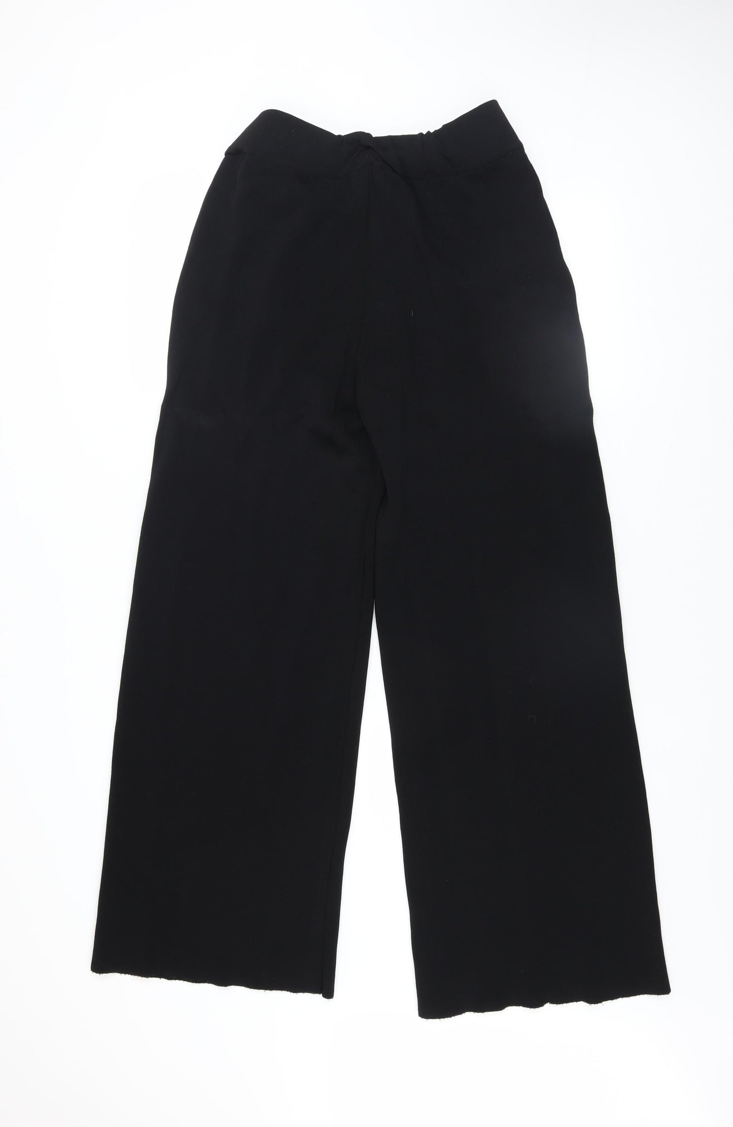Womens UK Size M Lennon Courtney & Kilkenny Design Regular Fit Wide-Leg Black Tr