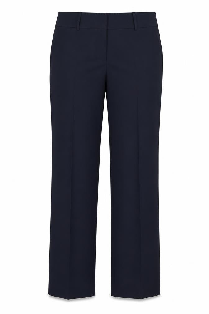 Womens UK Size 6 Ann Taylor Slim Fit Dress Pants Blue Trousers
