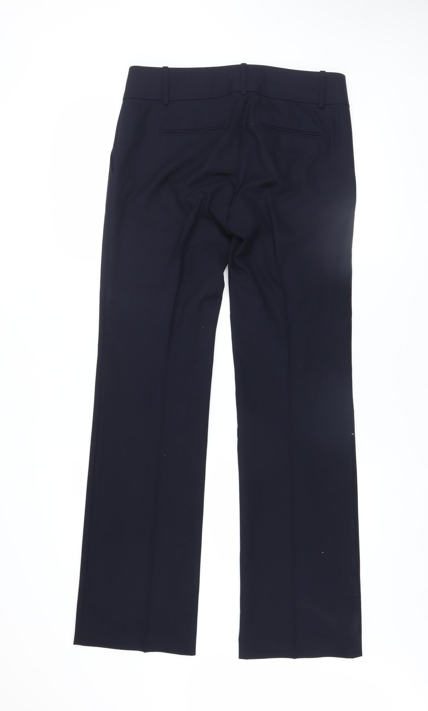 Womens UK Size 6 Ann Taylor Slim Fit Dress Pants Blue Trousers