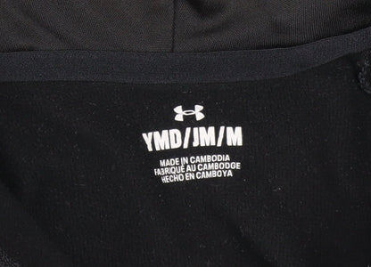 Boys UK Size 10-11 Years Under armour Black Full Zip Hoodie