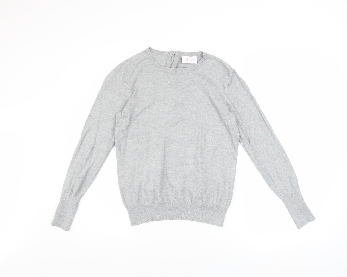 Womens UK Size 12 Savida Grey Pullover Jumper