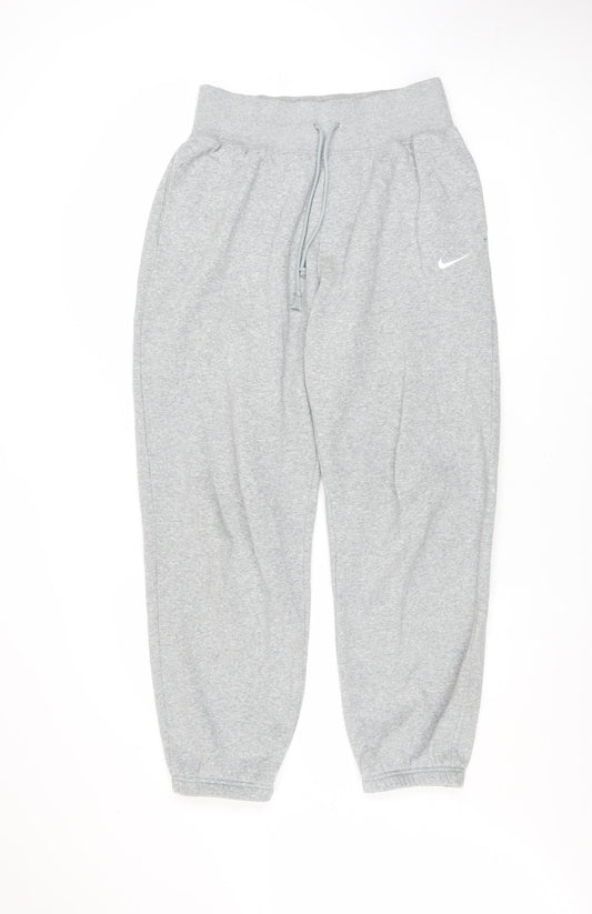 Mens UK Size S Nike Regular Fit Jogger Grey Trousers