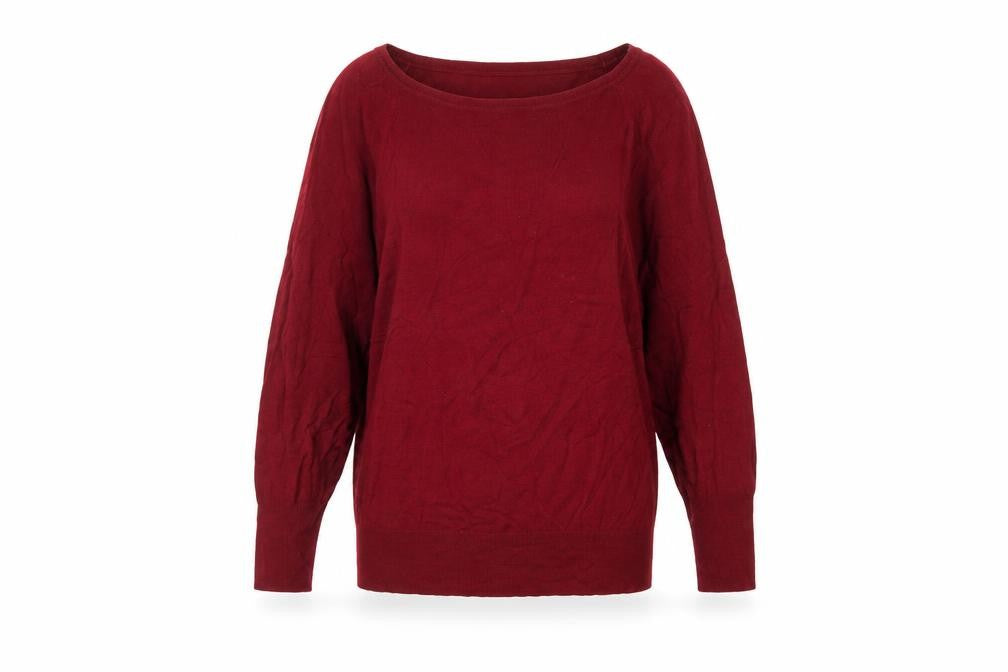 Womens UK Size S Zara Red Pullover Jumper