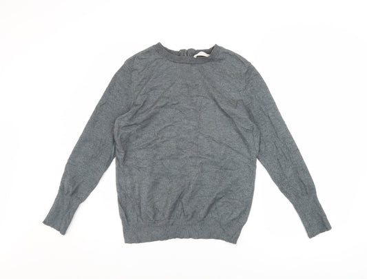 Womens UK Size 10 Savida Grey Pullover Jumper