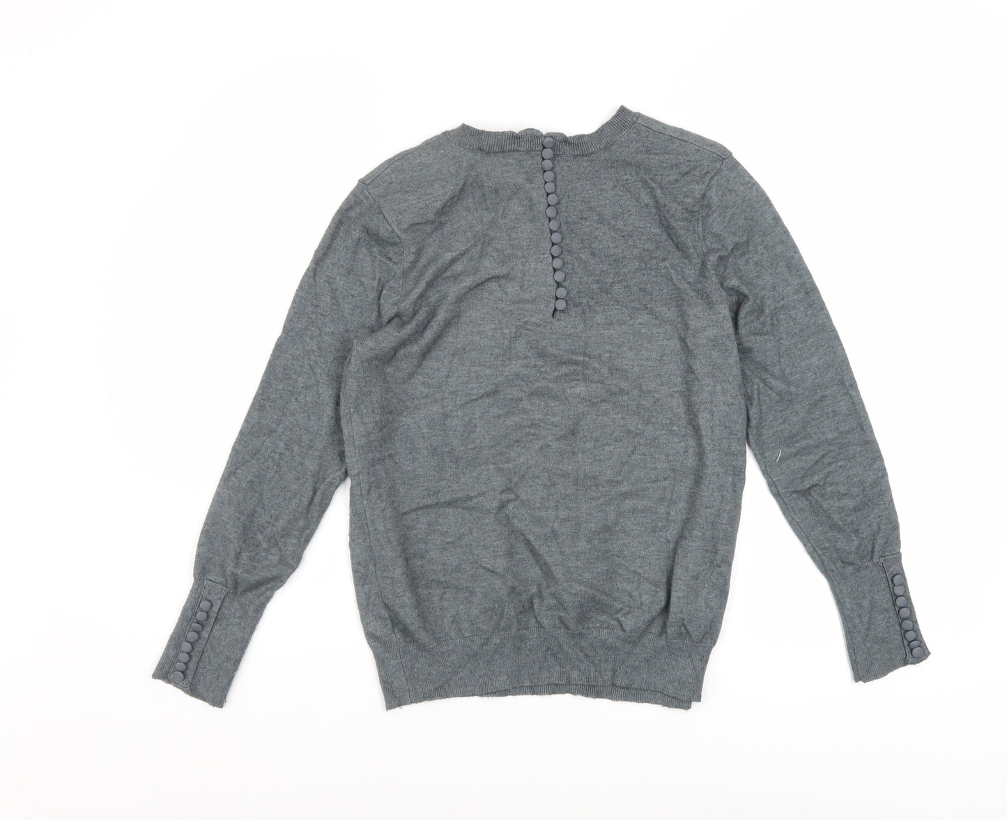 Womens UK Size 10 Savida Grey Pullover Jumper