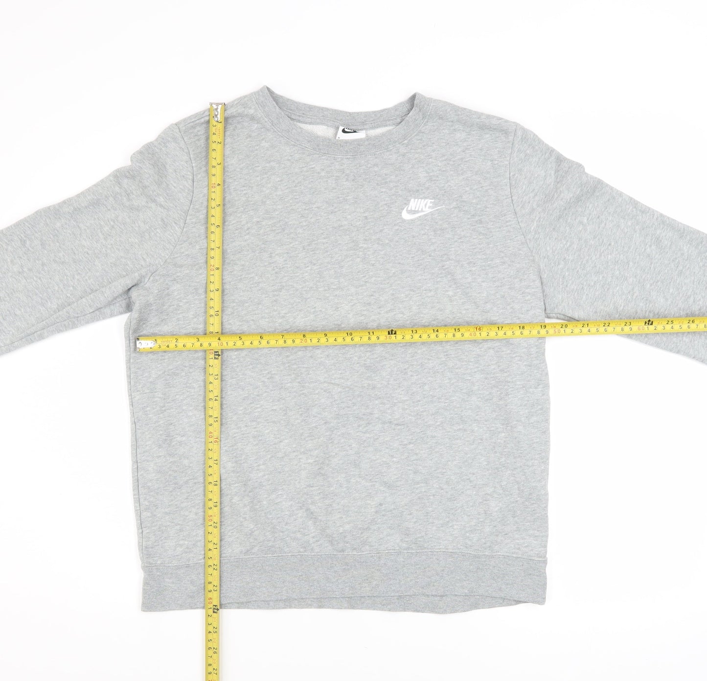 Mens UK Size M Nike Grey Pullover Sweatshirt