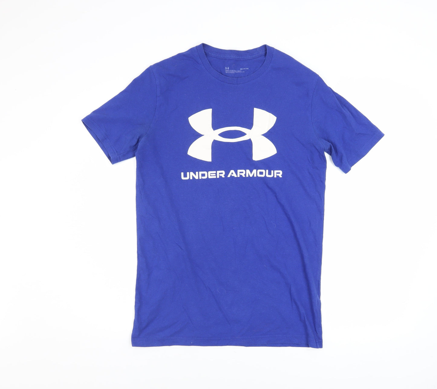 Mens UK Size S Under armour Blue  T-Shirt